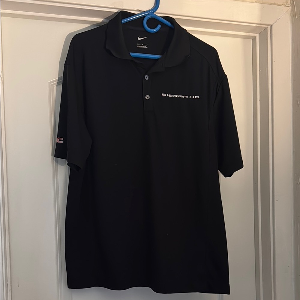 GMC branded nike polo